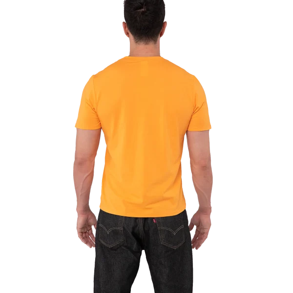 Adult Men Orange Pumpkin T-shirt 6 Adult Men Orange Pumpkin T-shirt - Image 4
