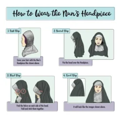 Adult Nun Halloween Costume -Spirit Halloween Shop Adult Nun Halloween Costume 5 result 1 600x600 1