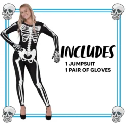 Women Glow-In-The-Dark Skeleton Lady Costume -Spirit Halloween Shop Adult Women Glow In The Dark Skeleton Lady Costume 5 result 600x600 1