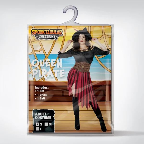 Adult Women Queen Pirate Costume 7 Adult Women Queen Pirate Costume - Image 5