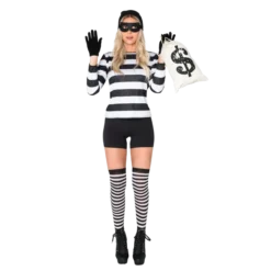 Adult Women Robber Girl Costume