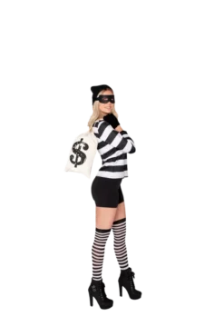 Adult Women Robber Girl Costume -Spirit Halloween Shop Adult Women Robber Girl Costume 3 result 600x899 1