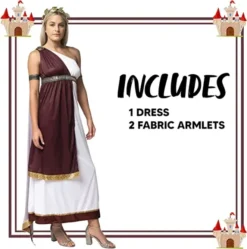 Adult Women Roman Empress Costume -Spirit Halloween Shop Adult Women Roman Empress Costume 4 600x605 1