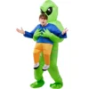 Adult Inflatable Alien Halloween Costume 1 Adult Inflatable Alien Halloween Costume -Spirit Halloween Shop Alien ride on kidnaping inflatable costume adult 3 600x600 1