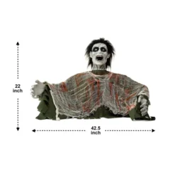 Animated Zombie Groundbreaker Halloween Decoration -Spirit Halloween Shop Animated Zombie Groundbreaker Halloween Decoration 3 result 600x600 1