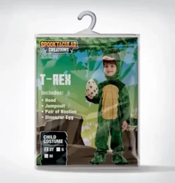 Kids T-rex Realistic Dinosaur Halloween Costume -Spirit Halloween Shop Baby Boy Green T Rex Costume 4 600x626 1