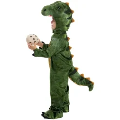Kids T-rex Realistic Dinosaur Halloween Costume -Spirit Halloween Shop Baby Boy Green T Rex Costume 5 600x600 1
