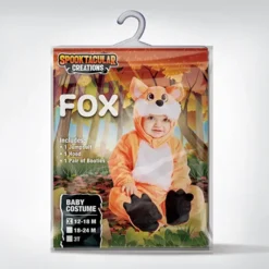 Baby Fox Halloween Costume -Spirit Halloween Shop Baby Unisex Fox Baby Costume 4 1 600x600 1
