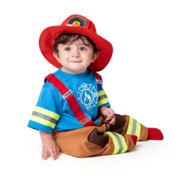 Baby Unisex Mini Firefighter Costume -Spirit Halloween Shop Baby Unisex Mini Firefighter Costume 4 result 600x600 1