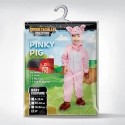 Baby Pig Halloween Costume -Spirit Halloween Shop Baby Unisex Pinky Pig Costume 6 600x600 1