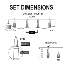 100-Count Blue LED Halloween String Lights 34.6ft -Spirit Halloween Shop Battery Powered Green String Lights 17.3ft 4 result 600x600 1