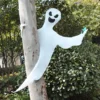 Bendable Tree Wrap Ghost Halloween Decoration 53in -Spirit Halloween Shop Bendable Tree Wrap Ghost Halloween Decoration 53in 600x600 1