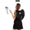 Black Angel Wings Halloween Costume -Spirit Halloween Shop Black Angel Cosplay Accessories 7 600x600 1