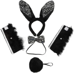5pcs Halloween Bunny Costume Accessories