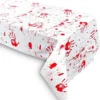 3pcs Halloween Bloody Handprint Tablecloth 104in X 52in 2 3pcs Halloween Bloody Handprint Tablecloth 104in X 52in -Spirit Halloween Shop Bloody Zombie Tablecover 1 600x634 1
