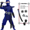 Boy Blue Dragon Ninja Costume -Spirit Halloween Shop Boy Blue Dragon Ninja Costume 7 600x634 1