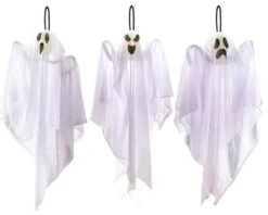 3Pcs Hanging Ghosts 25.5in