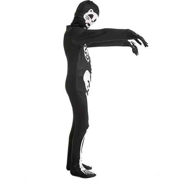 Boys Skeleton Halloween Costume 6 Boys Skeleton Halloween Costume - Image 4