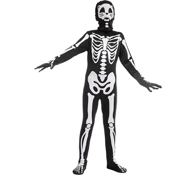 Boys Skeleton Halloween Costume 3 Boys Skeleton Halloween Costume