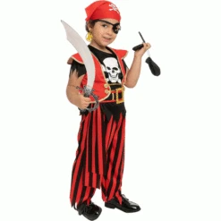 Kids Pirate Halloween Costume Set -Spirit Halloween Shop Child Boy Pirate fierce Quartermaster costume w accessoriess S 2 600x600 1