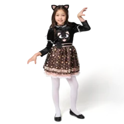 Child Girl Cutie Cat Costume