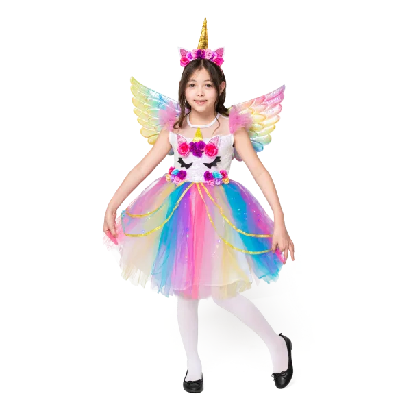 Kids Light Up Unicorn Halloween Costume 6 Kids Light Up Unicorn Halloween Costume - Image 4