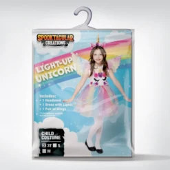 Kids Light Up Unicorn Halloween Costume 13 Kids Light Up Unicorn Halloween Costume -Spirit Halloween Shop Child Girl Light Up Unicorn Costume 6 result 1 600x600 1