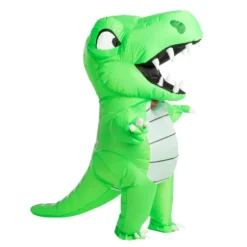 Child Unisex Green Dinosaur Full Body Inflatable Costume-M -Spirit Halloween Shop Child Unisex Green Dinosaur Full Body Inflatable Costume 2 result 600x600 1