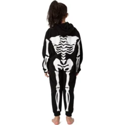 Family Skeleton Glow In The Dark Onesie -Spirit Halloween Shop Child Unisex Kid Skeleton Family Matching Pajama Onesie L 5 600x600 1
