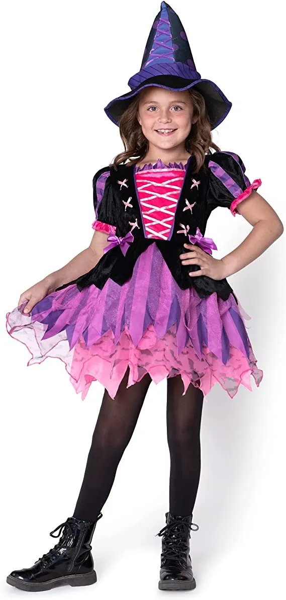 Child Witch Tutu Skirt Halloween Costume 5 Child Witch Tutu Skirt Halloween Costume - Image 3