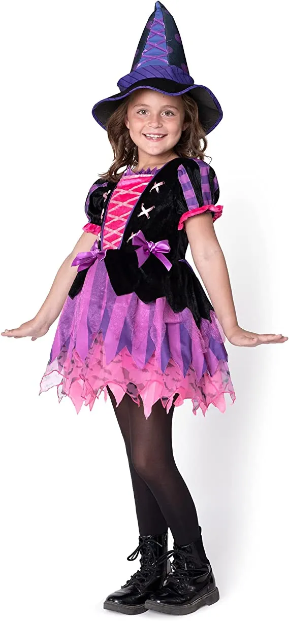 Child Witch Tutu Skirt Halloween Costume 6 Child Witch Tutu Skirt Halloween Costume - Image 4
