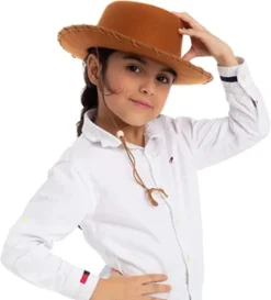 3pcs Kids Halloween Cowboy Hat -Spirit Halloween Shop Childrens Brown Felt Cowboy Hats 3 Pack 5 结果 600x664 1