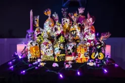 108pcs Classic Pattern Halloween Cellophane Bags