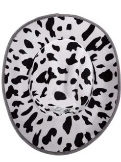 2pcs Childrens Black Cow Print Cowboy Hat -Spirit Halloween Shop Cow Print Cowboy Hats 2 Pack 4 结果 600x801 1