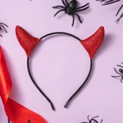 Devil Horns Headband Red -Spirit Halloween Shop Devil Horns Headband Red 6 result 600x600 1