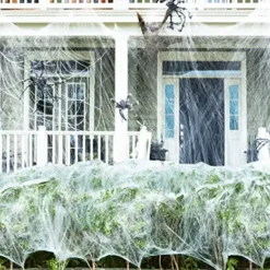 Halloween Spider Web Decorations 1000sqft