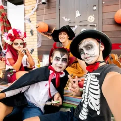 25Pcs 12 Color Halloween Makeup Kits -Spirit Halloween Shop Family Cosplay Makeup Kit 1 600x600 1