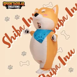 Spirit Halloween Shop -Spirit Halloween Shop Full body Shiba Inu inflatable costume Adult 6 600x600 1