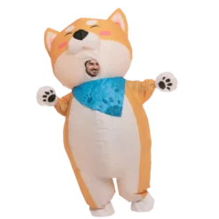 Spirit Halloween Shop 6 Adults Shiba Inu Inflatable Halloween Costumes