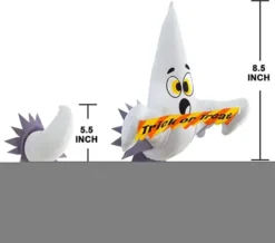 Halloween Window Breaker Ghost Decoration -Spirit Halloween Shop Ghost Breaker with Trick or Treat Banner 4 600x529 1