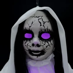 Halloween Ghost Hanging Decorations 43in -Spirit Halloween Shop Ghost Girl with Light up Head 43in 3 result 600x600 1