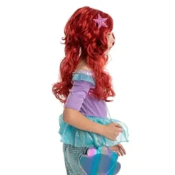 Girls Halloween Red Mermaid Wig -Spirit Halloween Shop Girl Mermaid Wig 3 结果 600x600 1