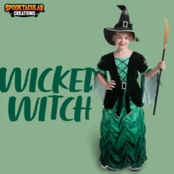 Girls Green Witch Halloween Costume 11 Girls Green Witch Halloween Costume -Spirit Halloween Shop Girls Green Witch Halloween Costume 1 result 600x600 1