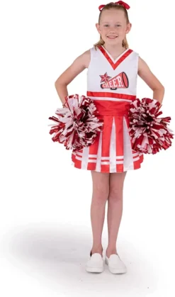 Girls High School Cheerleader Halloween Costume -Spirit Halloween Shop Girls High School Cheerleader Halloween Costume 7 600x1017 1