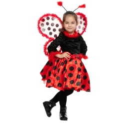 Girls Ladybug Halloween Costume With Wings 9 Girls Ladybug Halloween Costume With Wings -Spirit Halloween Shop Girls Ladybug Halloween Costume with Wings 2 result 600x600 1