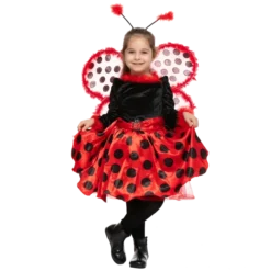 Girls Ladybug Halloween Costume With Wings 10 Girls Ladybug Halloween Costume With Wings -Spirit Halloween Shop Girls Ladybug Halloween Costume with Wings 3 result 600x600 1