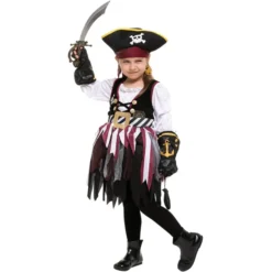 Girls Pirate Seven Seas Halloween Costume
