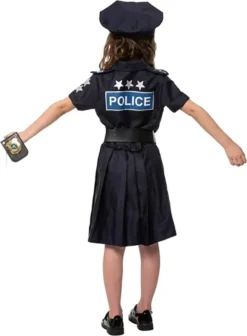 Girls Cop Halloween Costume -Spirit Halloween Shop Girls Police Costume For Role Play Cosplay 2 1 600x815 1
