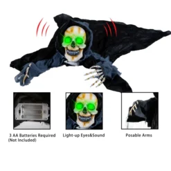 Grim Reaper Groundbreaker 59in -Spirit Halloween Shop Grim Reaper Groundbreaker 3 600x600 1