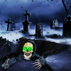 Grim Reaper Groundbreaker 59in -Spirit Halloween Shop Grim Reaper Groundbreaker 5 scaled 600x600 1